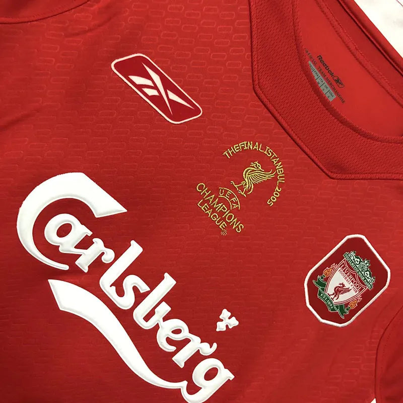Liverpool 04/05 Home Champions Retro Soccer Jersey