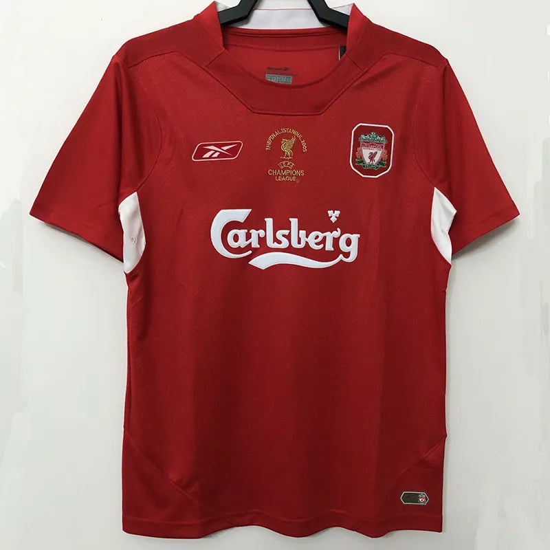 Liverpool 04/05 Home Champions Retro Soccer Jersey