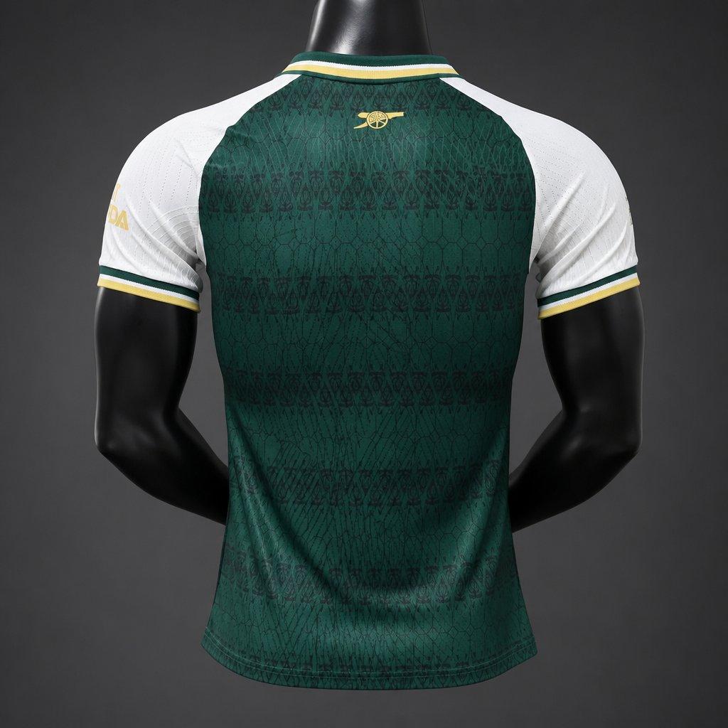 26/27 Arsenal Green & White Special Edition Jersey Player Version