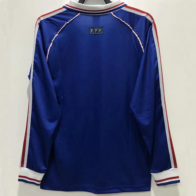 France 1998 Home Jersey Long Sleeve