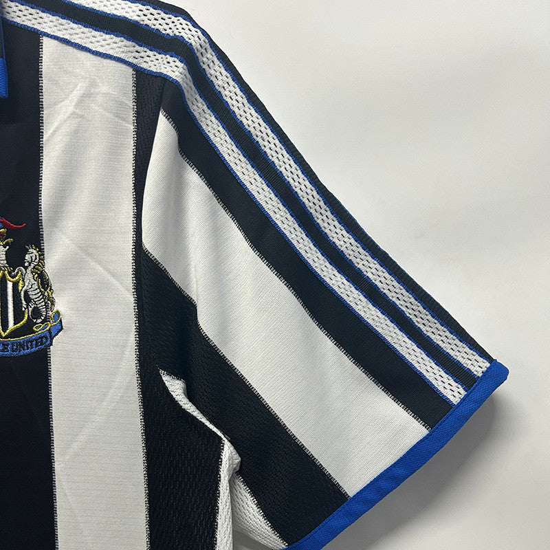 Newcastle 99/00 Home Retro Jersey Short Sleeve