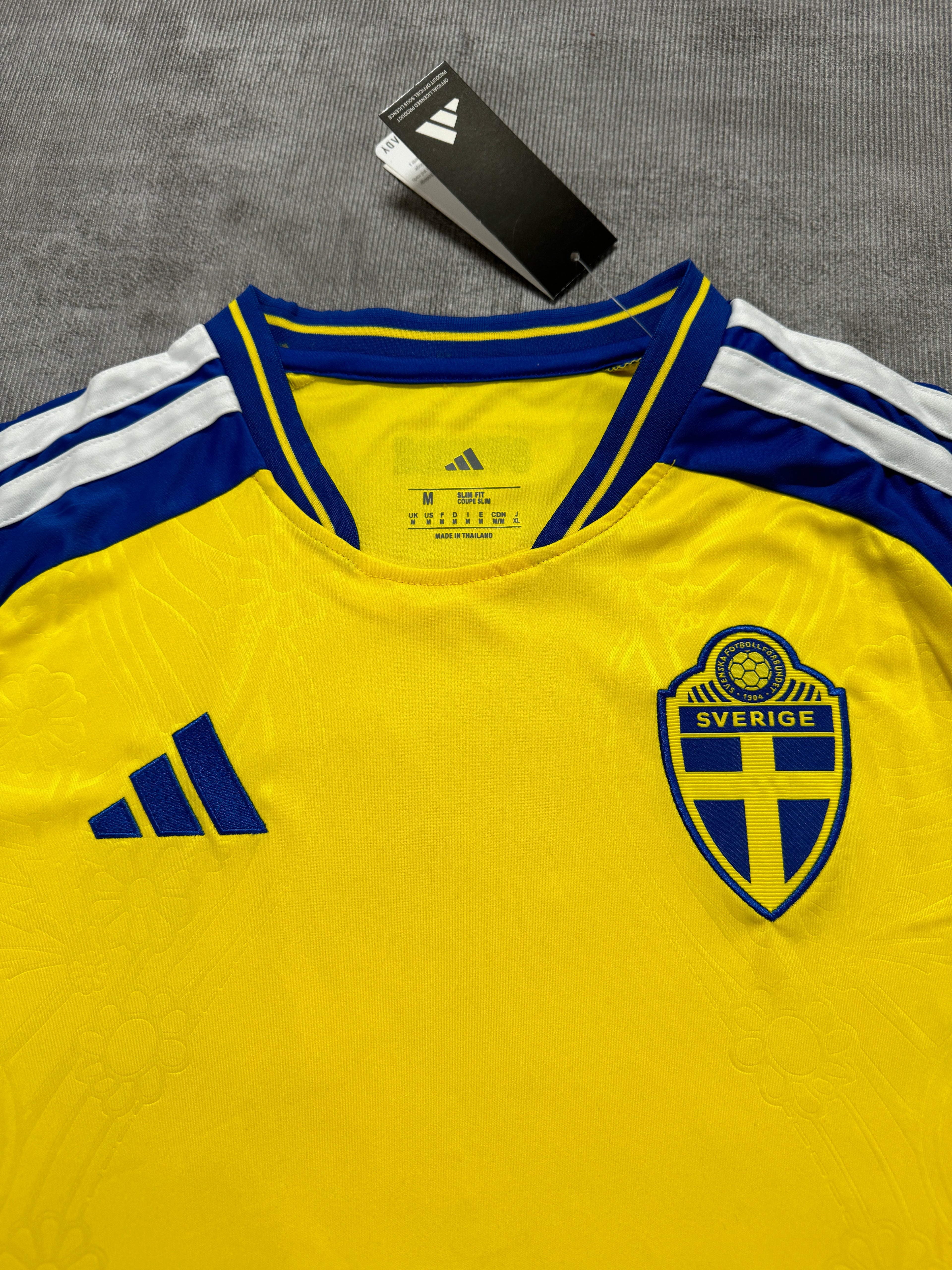 Sweden Home Jersey Fan Version