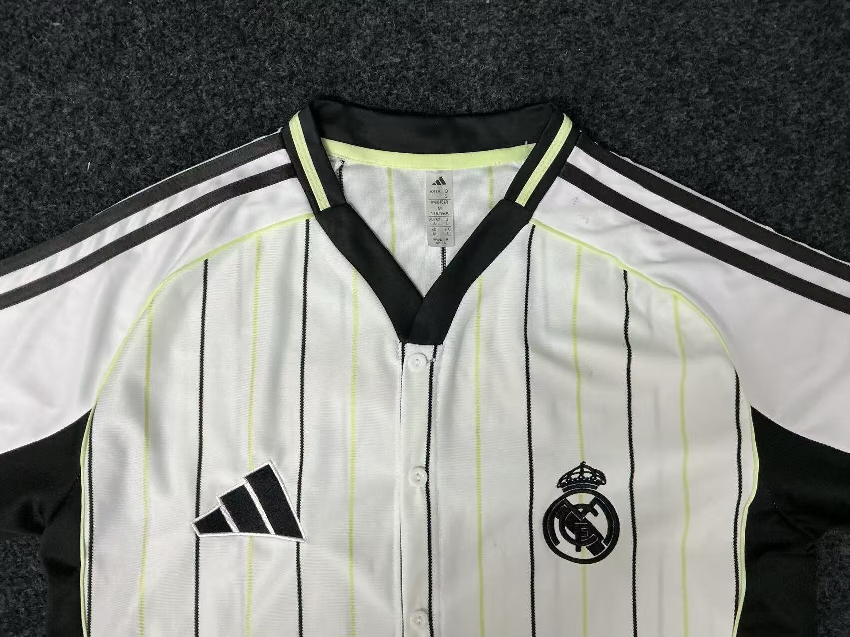 Real Madrid Baseball Shirt