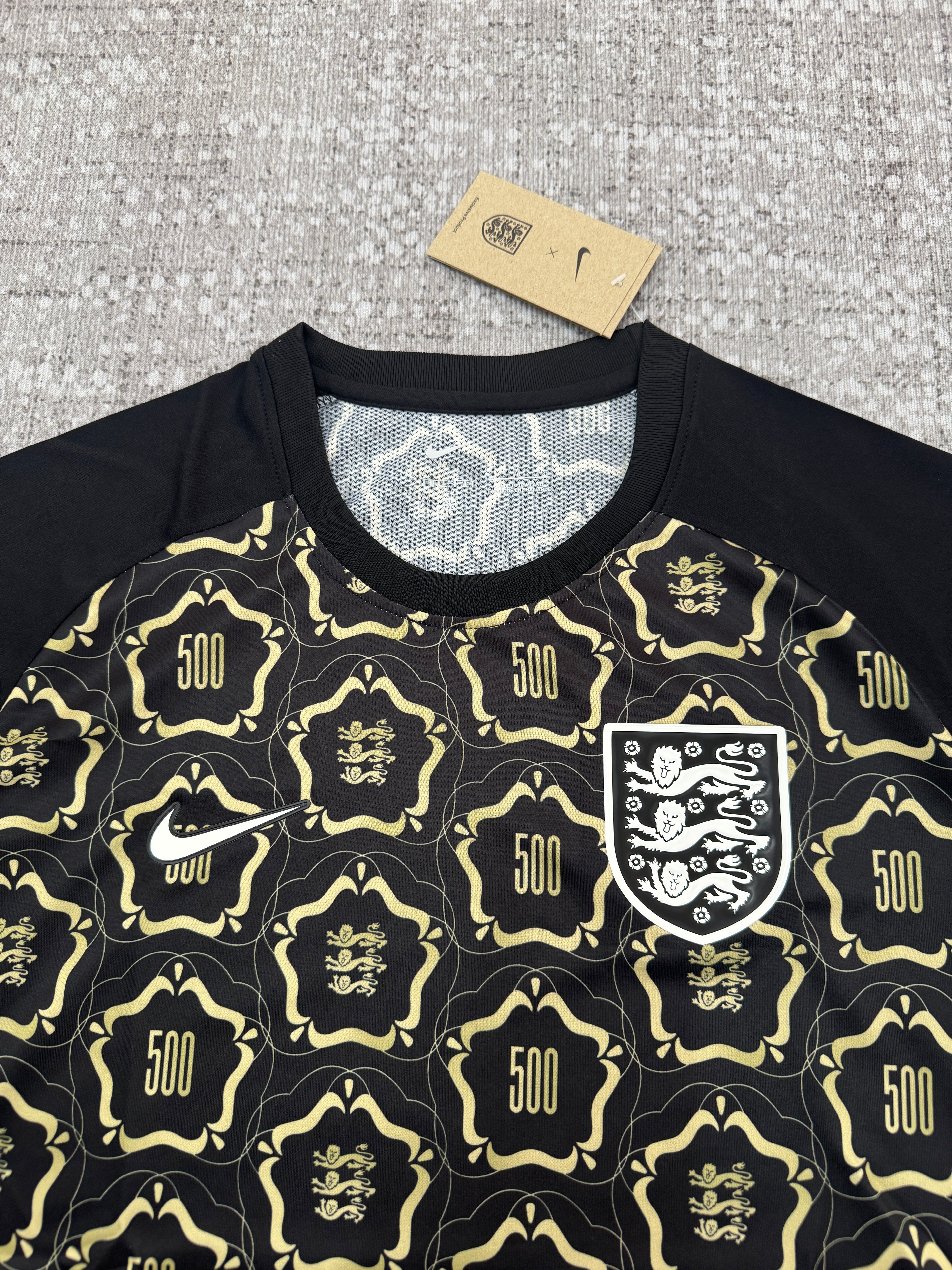 England 500 Black Limited Edition Jersey