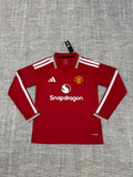 Man United 26/27 Home Jersey Long Sleeve