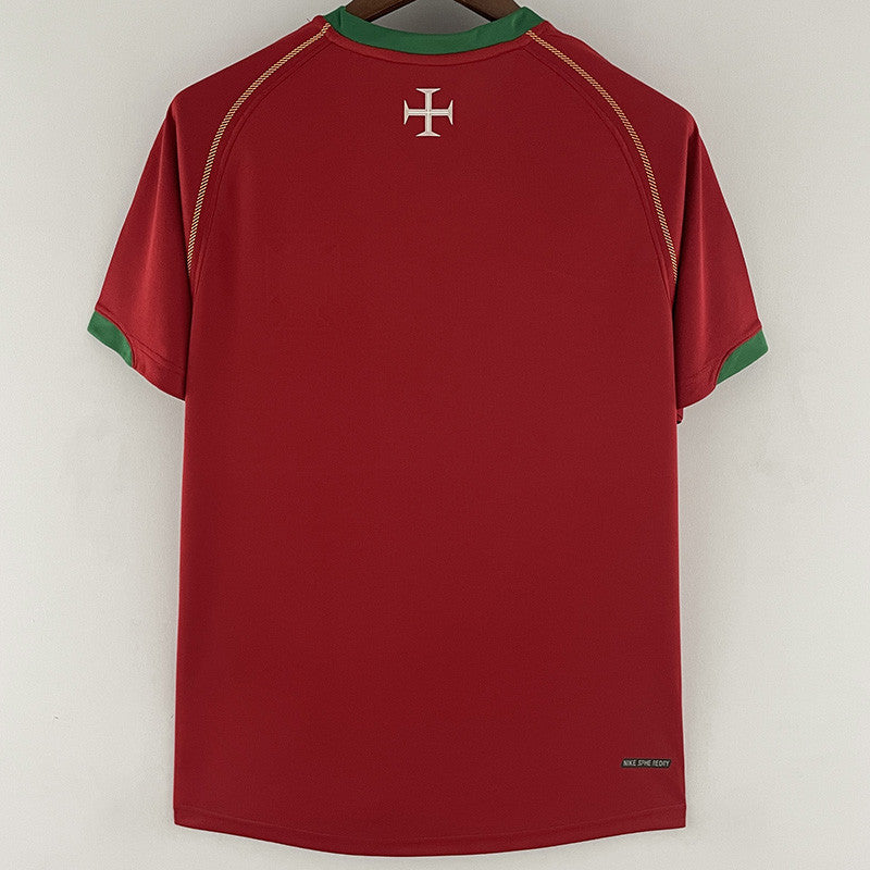 Portugal 2006 Home Retro Soccer Jersey