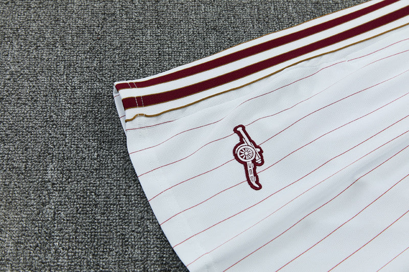 Arsenal White Tank Top & Shorts