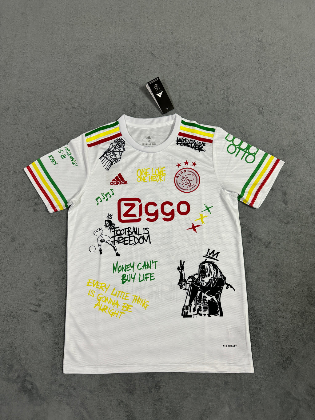 Ajax Amsterdam Bob Marley Limited Edition Jersey