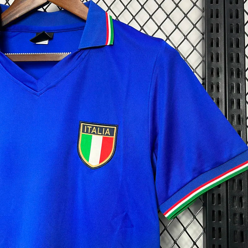 Italy 1982 Home Retro Soccer Jersey