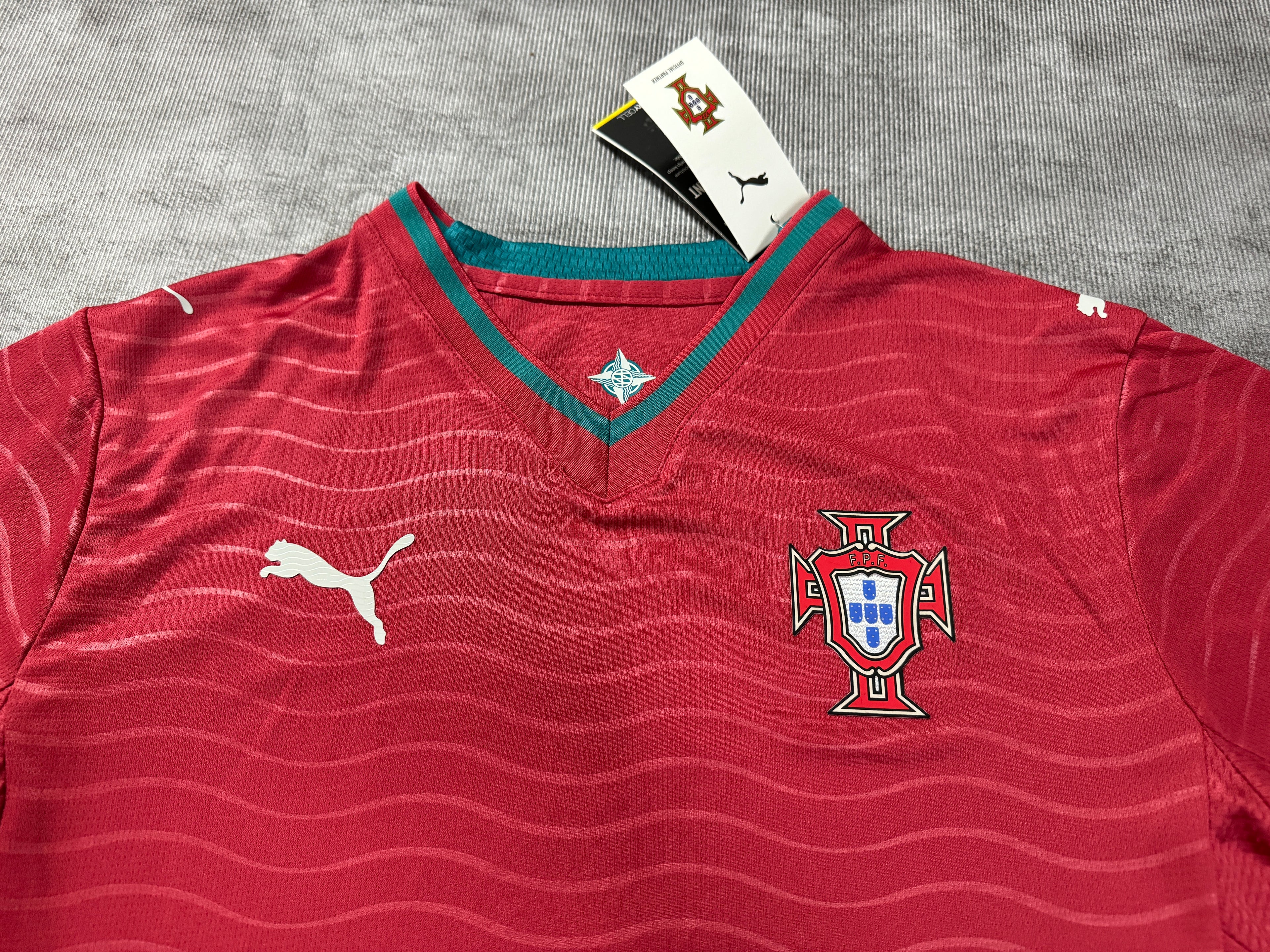 Portugal Home Jersey Fan Version