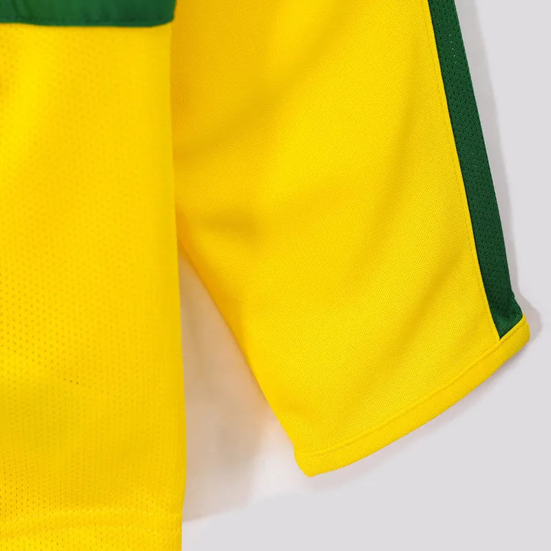 Brazil 2002 Home Jersey Long Sleeve