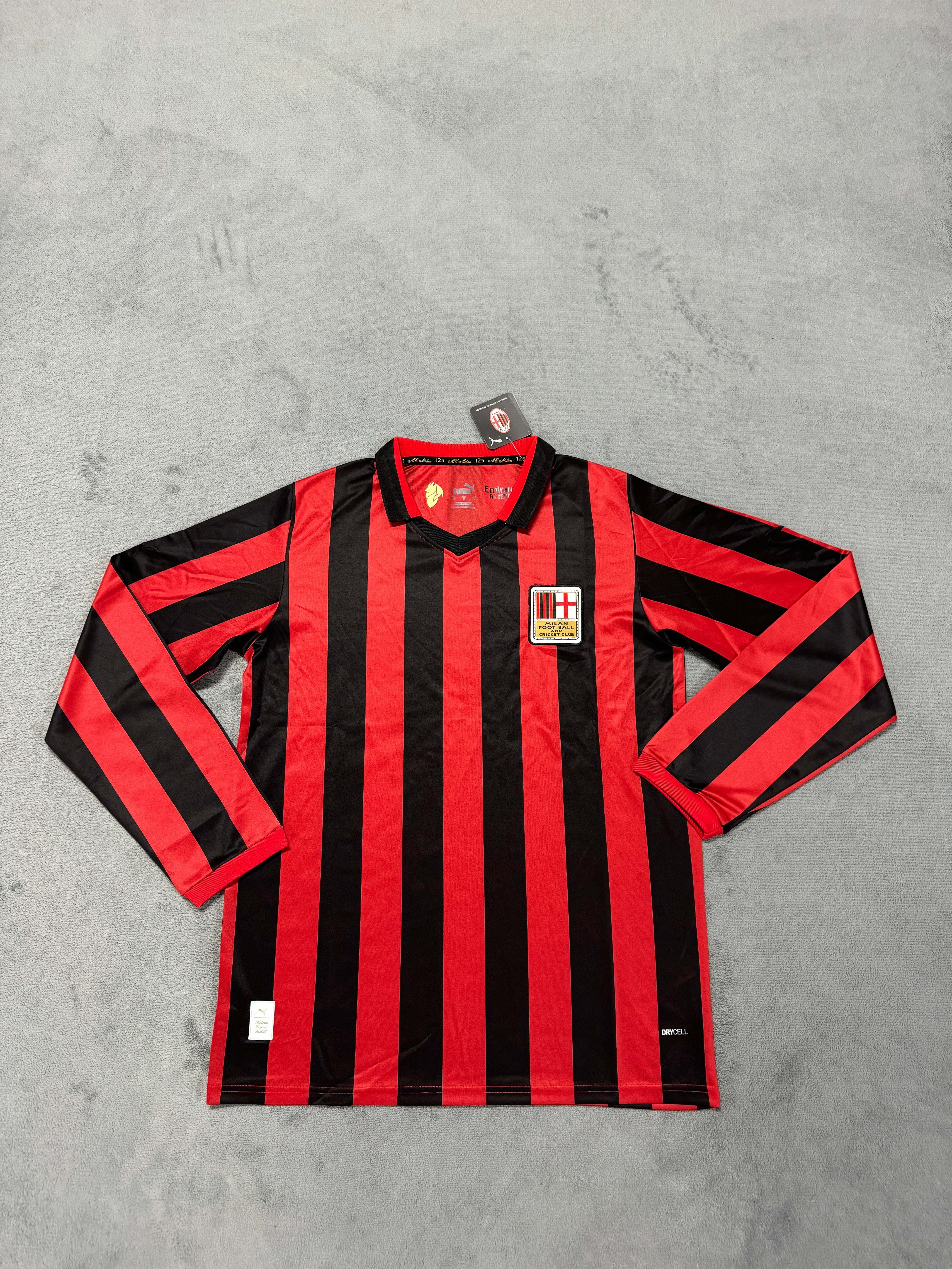 AC Milan 125th Anniversary Jersey Long Sleeve – Footy Imports