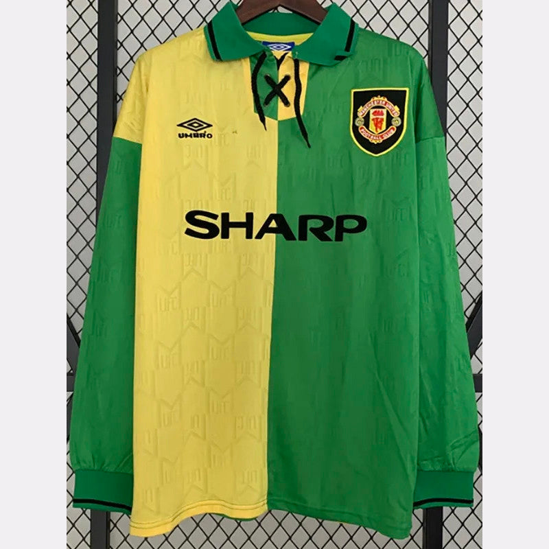 Man United 1992 Away Long Sleeve Jersey