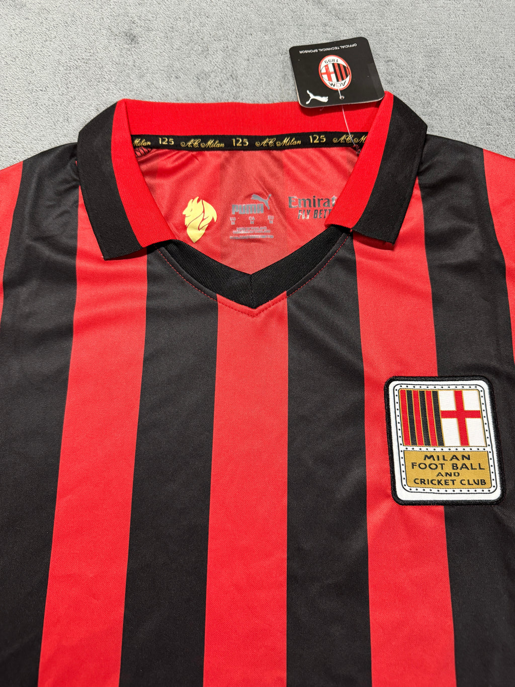 AC Milan 125th Anniversary Jersey Short Sleeve