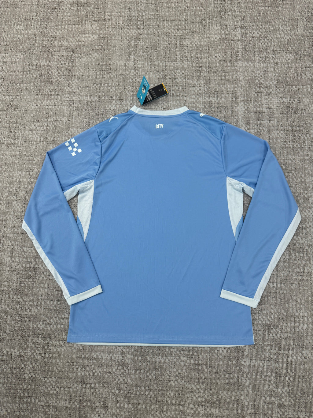 Man City Home 26/27 Home Jersey Long Sleeve
