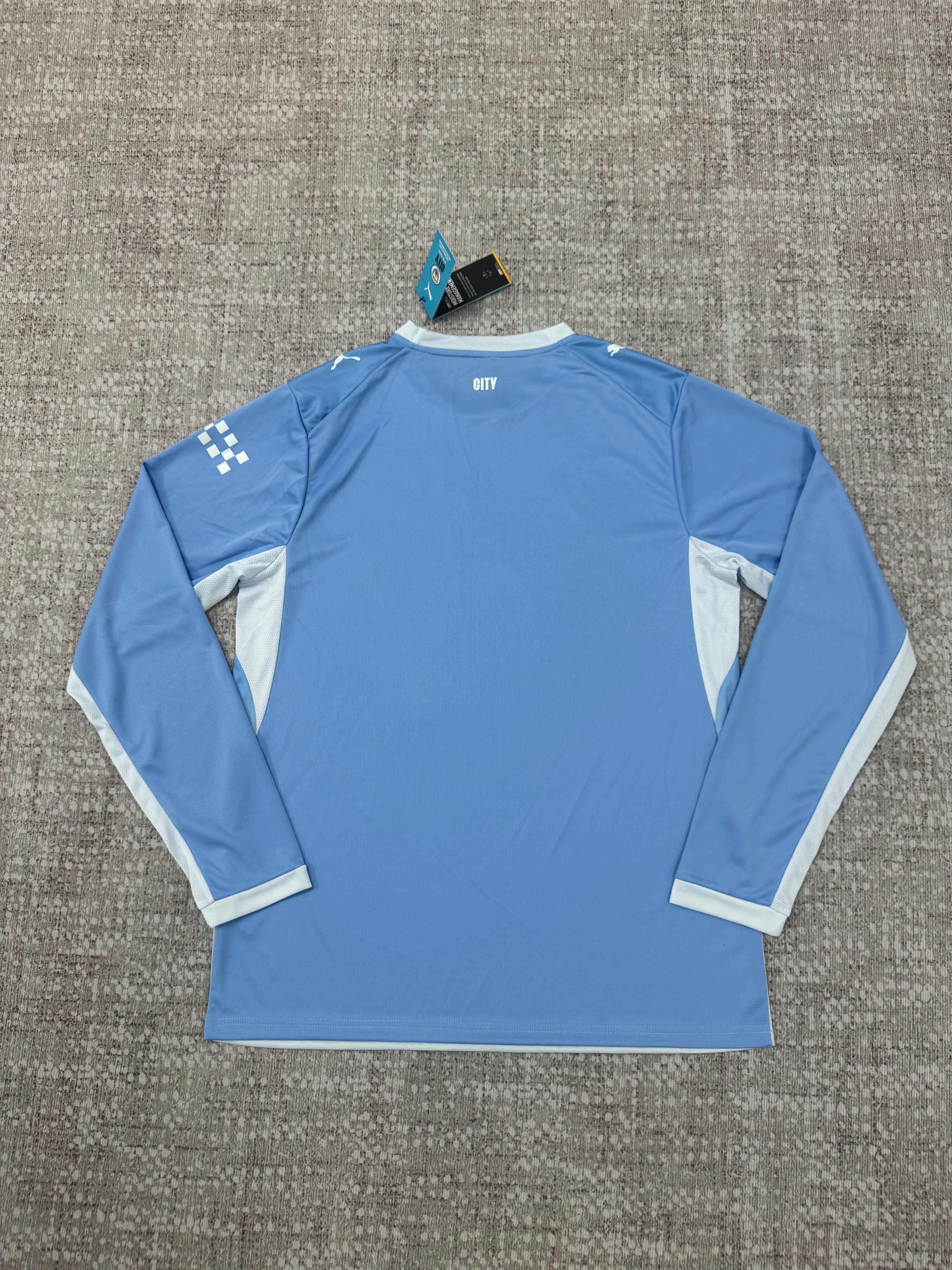 Man City Home 26/27 Home Jersey Long Sleeve