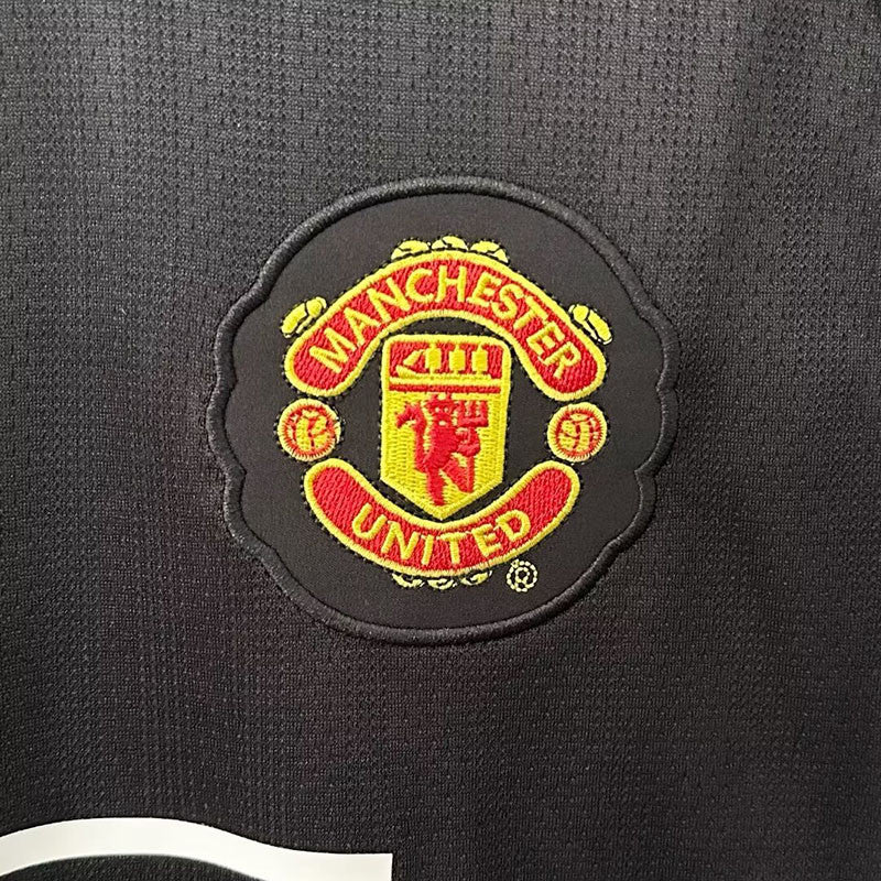 Man United 2007-2008 Away Black Jersey