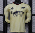 26/27 Arsenal Yellow Long Sleeve Jersey Player Version