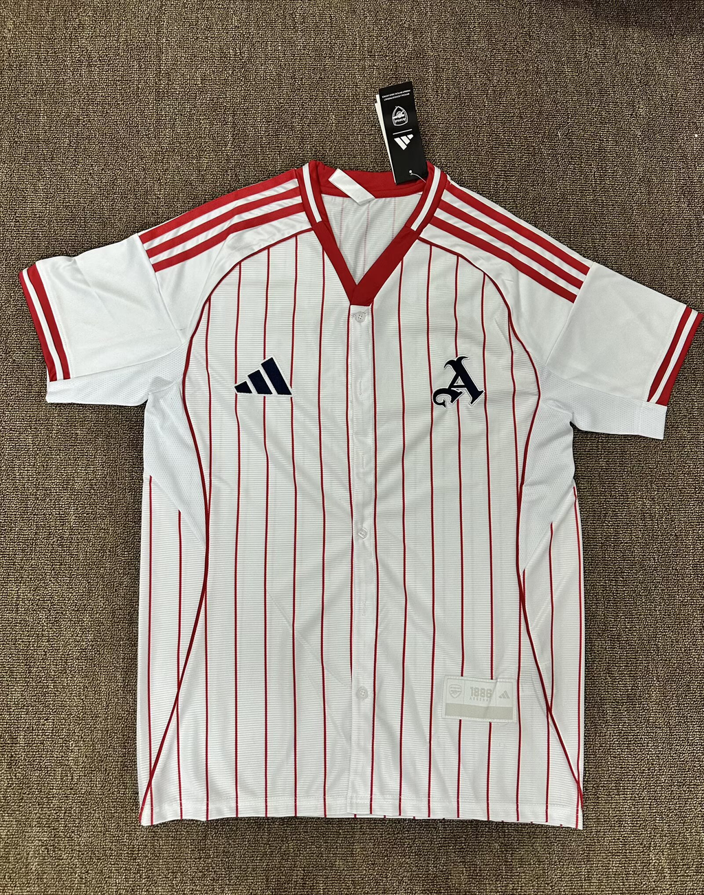 Arsenal Baseball Shirt