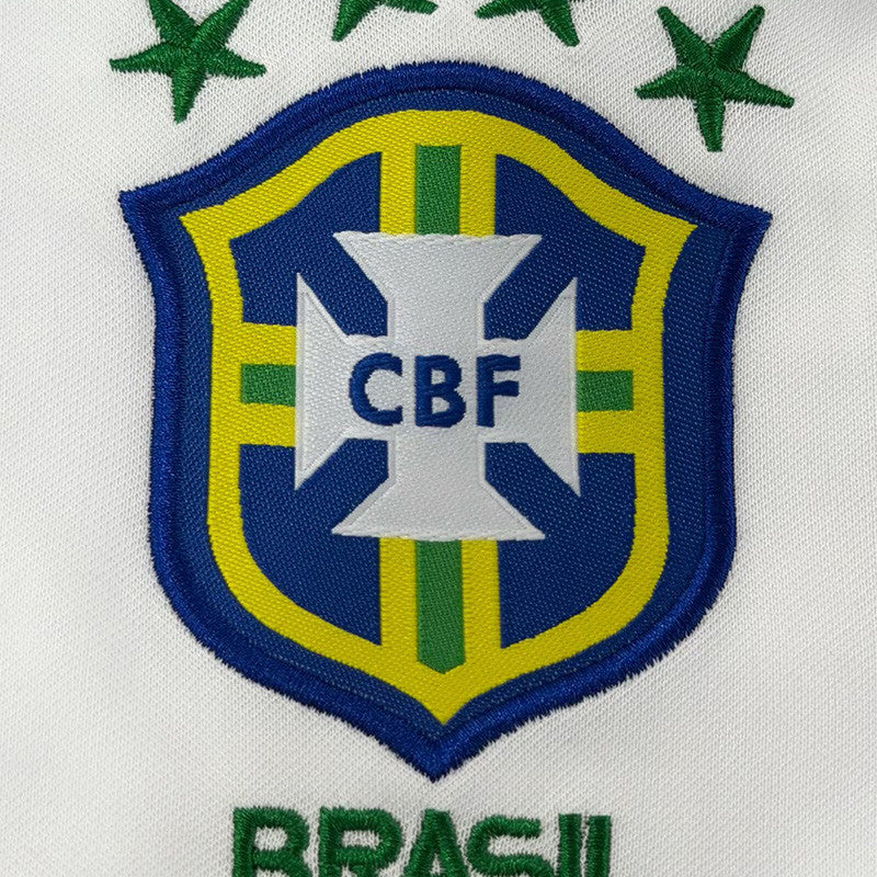 Brazil 1998 White Jersey