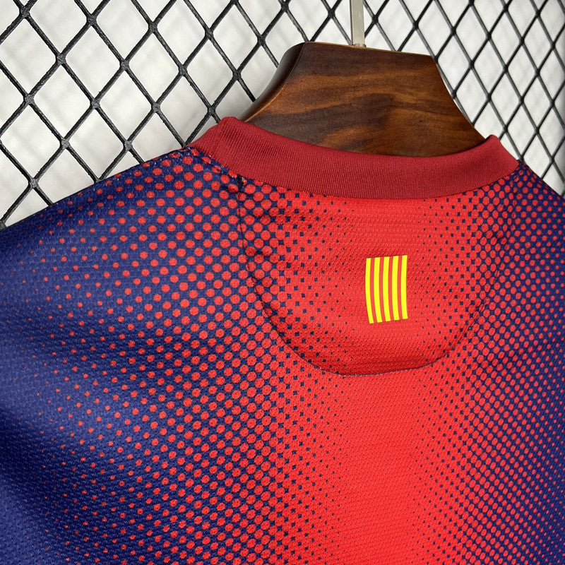 Barcelona 12/13 Home Champions Retro Soccer Jersey