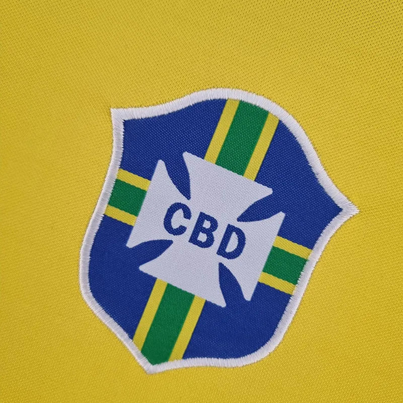 Brazil 1970 Home Retro Soccer Jersey
