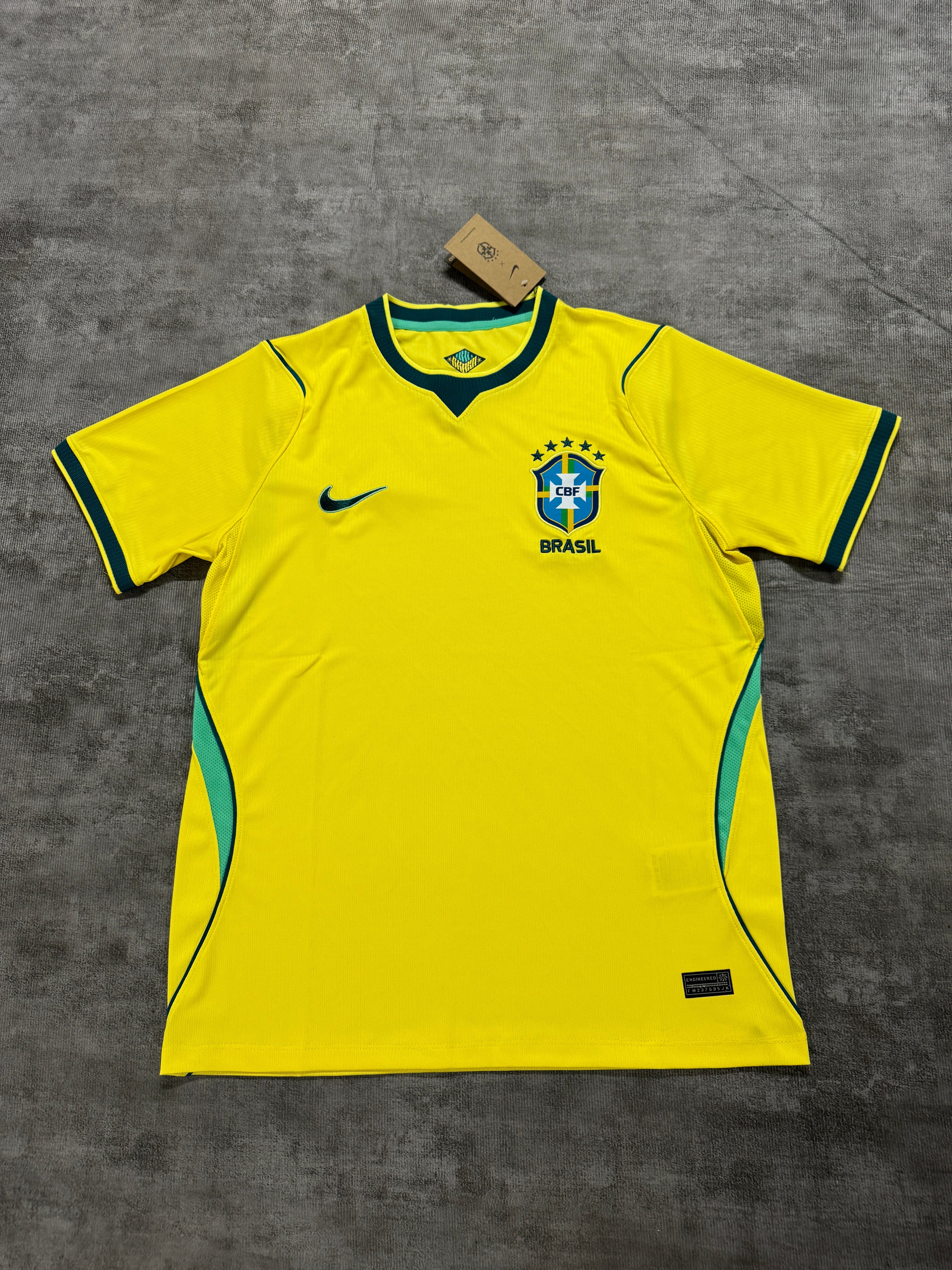 Brazil Home Jersey Fan Version