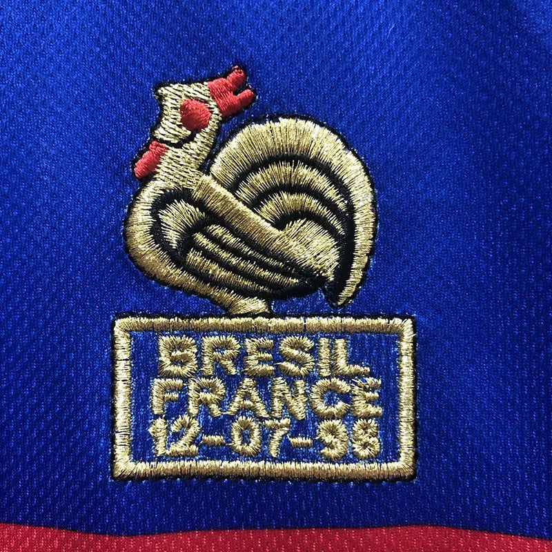 France 1998 Home Jersey Short Sleeve