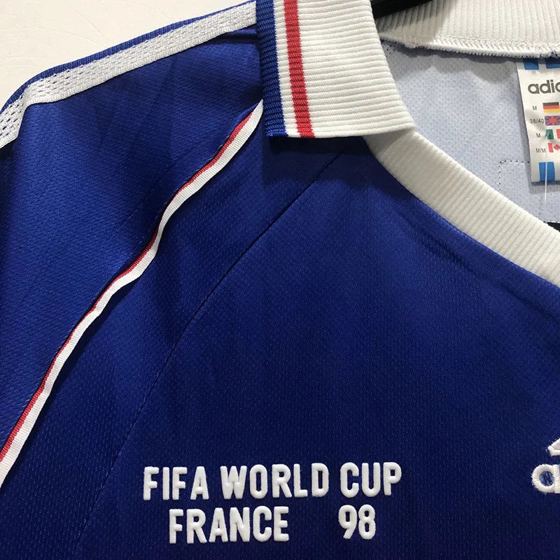 France 1998 Home Jersey Short Sleeve