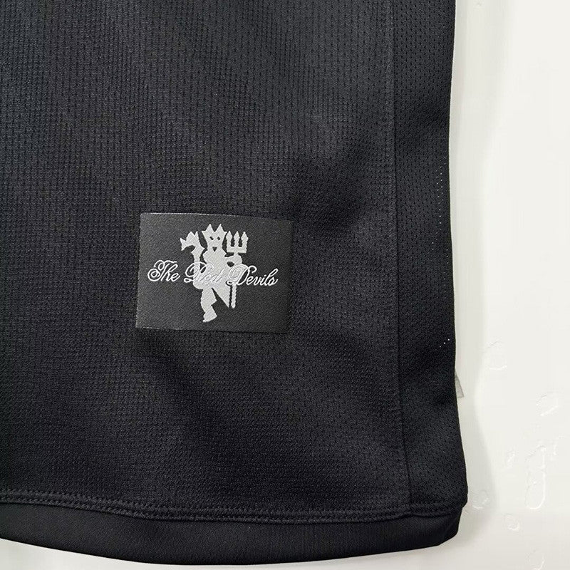 Man United 2007-2008 Away Black Jersey