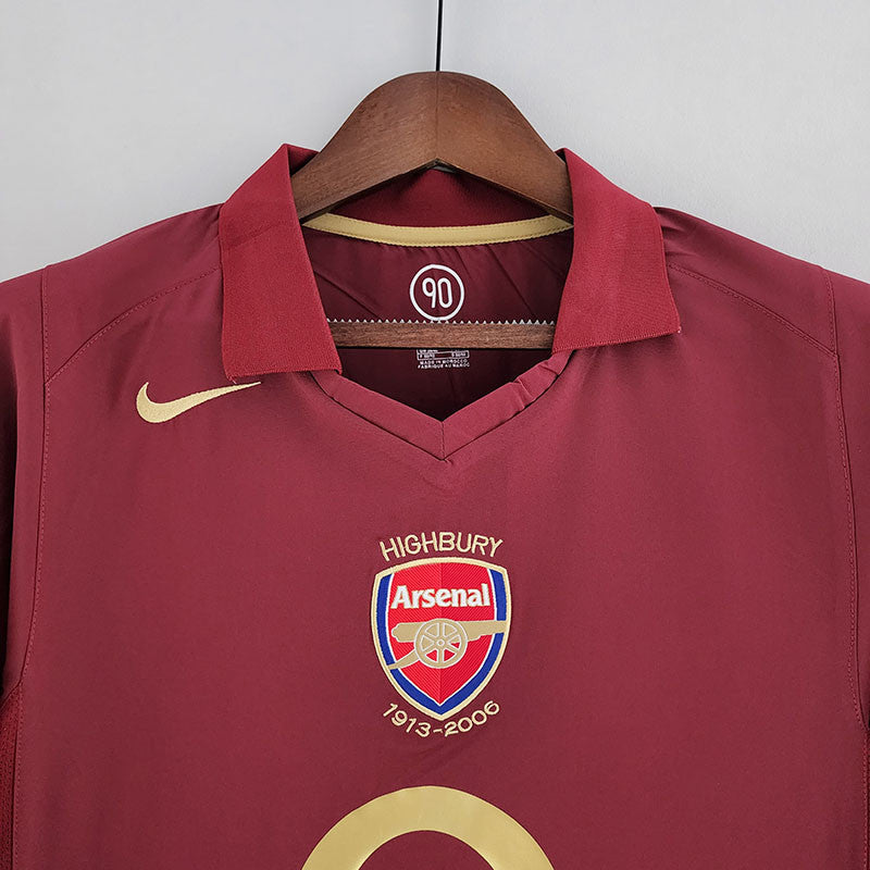 Arsenal 2005-2006 Long Sleeve Jersey