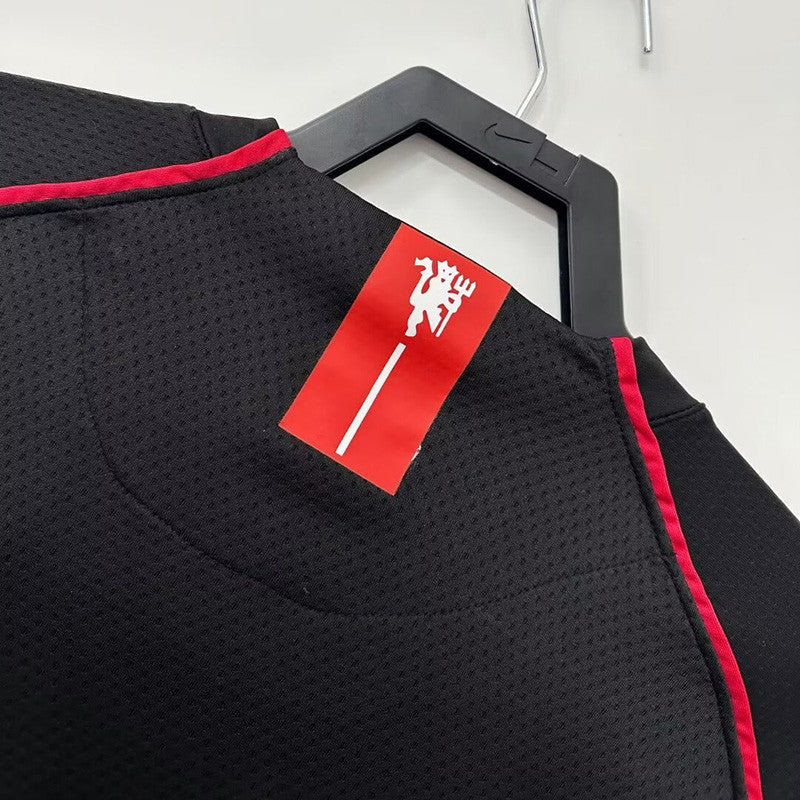Man United 2007-2008 Away Black Jersey