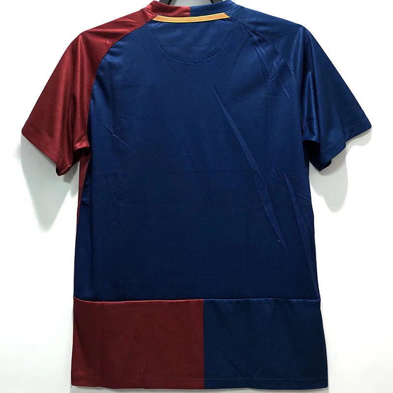 Barcelona 08/09 Home Champions Retro Soccer Jersey Short Sleeve