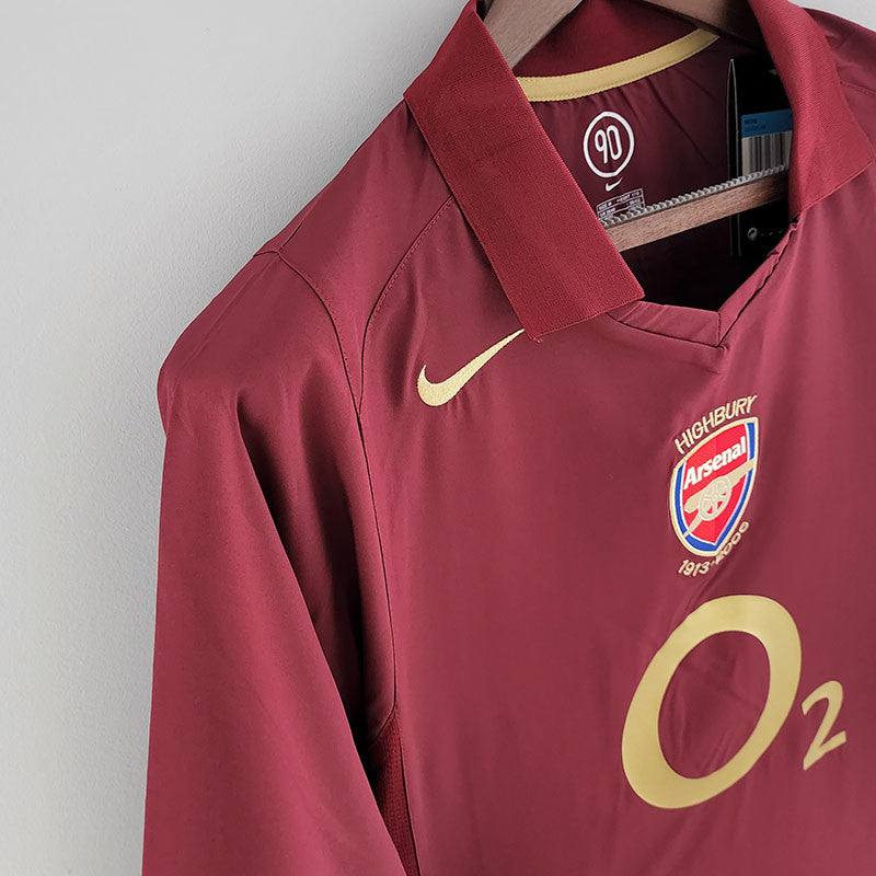Arsenal 2005-2006 Long Sleeve Jersey
