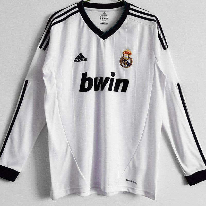 Real Madrid 2012-2013 Home Jersey Long Sleeve