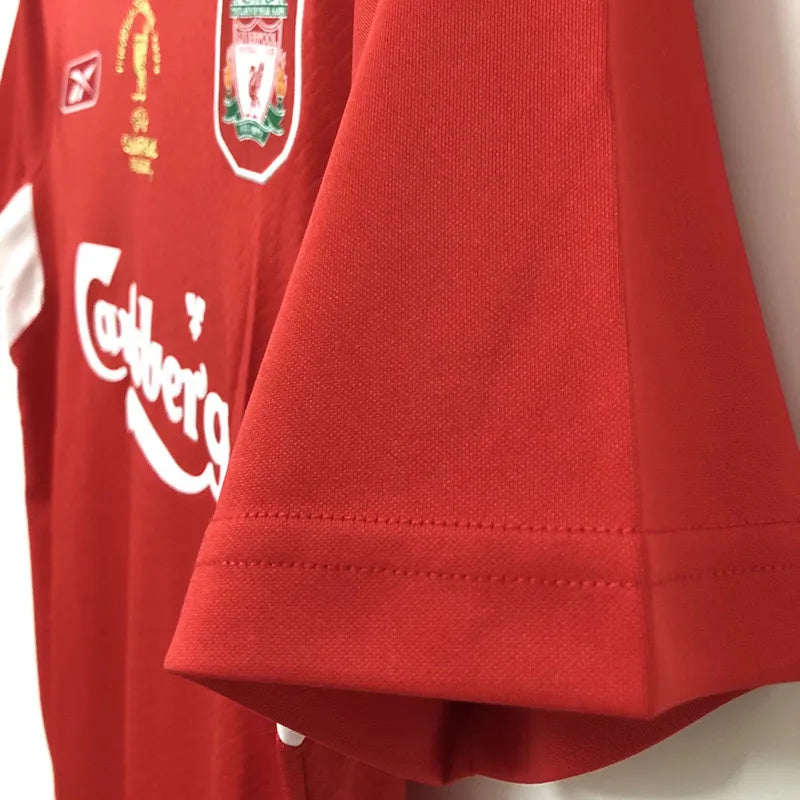 Liverpool 04/05 Home Champions Retro Soccer Jersey