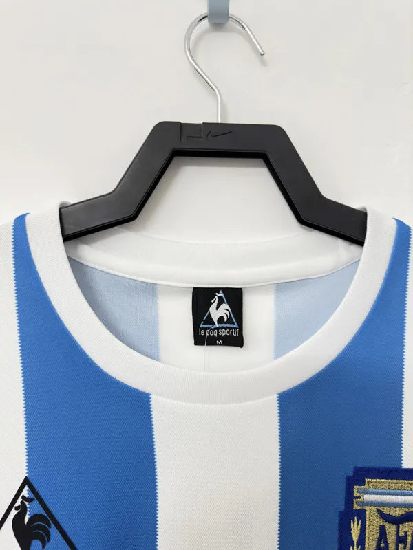 Argentina 1986 Home Retro Soccer Jersey
