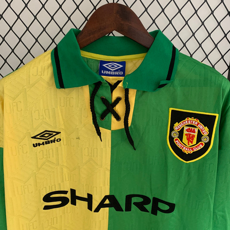 Man United 1992 Away Long Sleeve Jersey