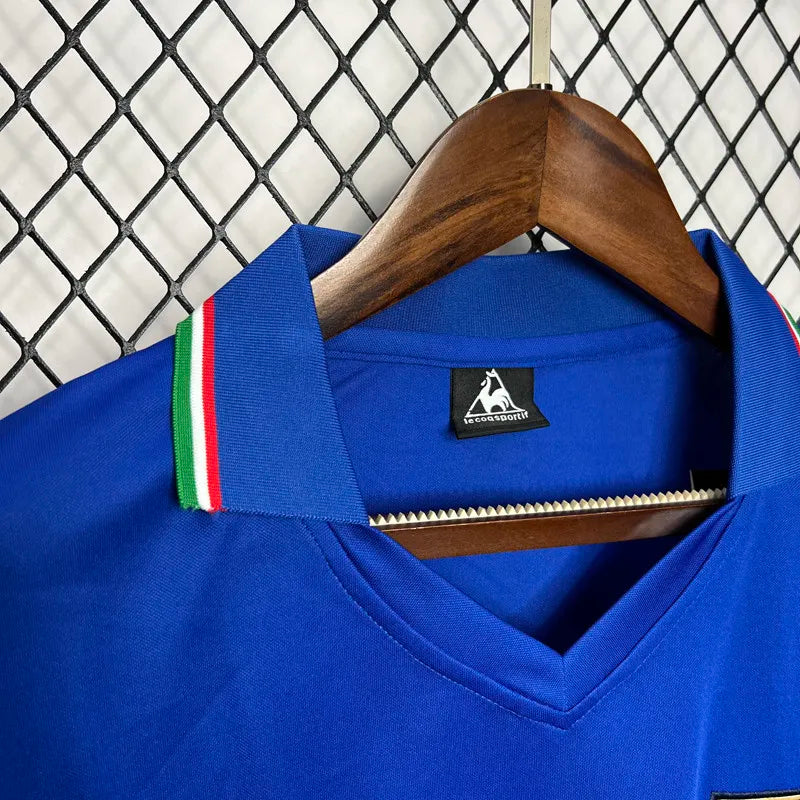 Italy 1982 Home Retro Soccer Jersey