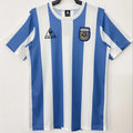 Argentina 1986 Home Retro Soccer Jersey