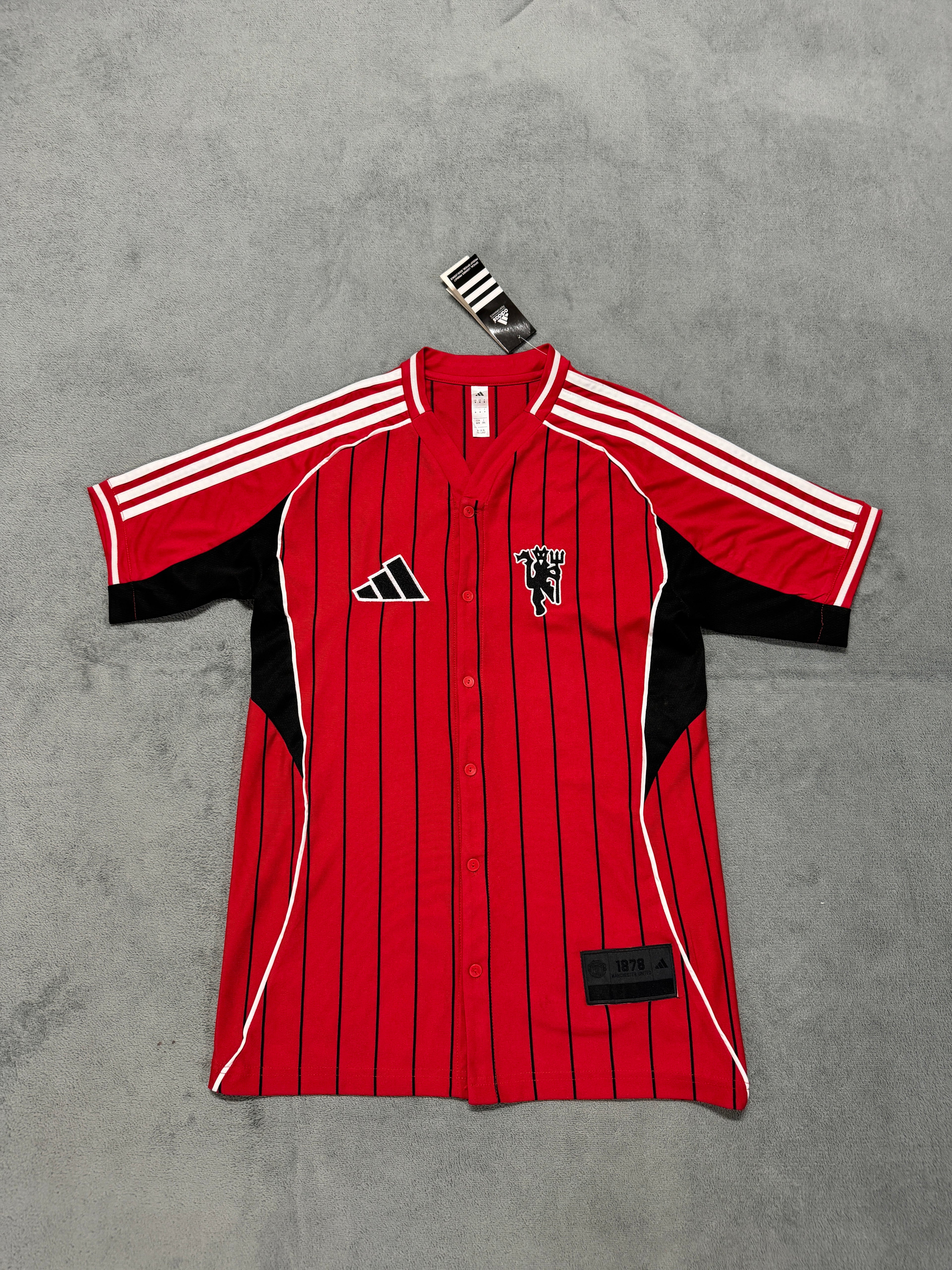 Man United Baseball Shirt