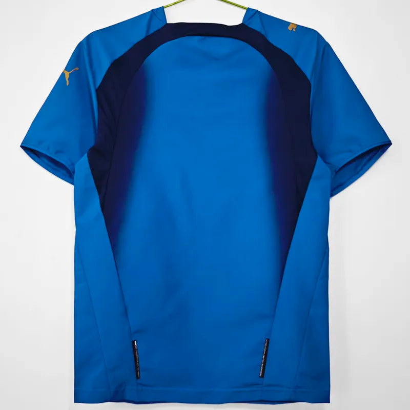 Italy 2006 Home Retro Soccer Jersey Short Sleeve