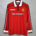 Man United 1998-1999 Home Long Sleeve Jersey