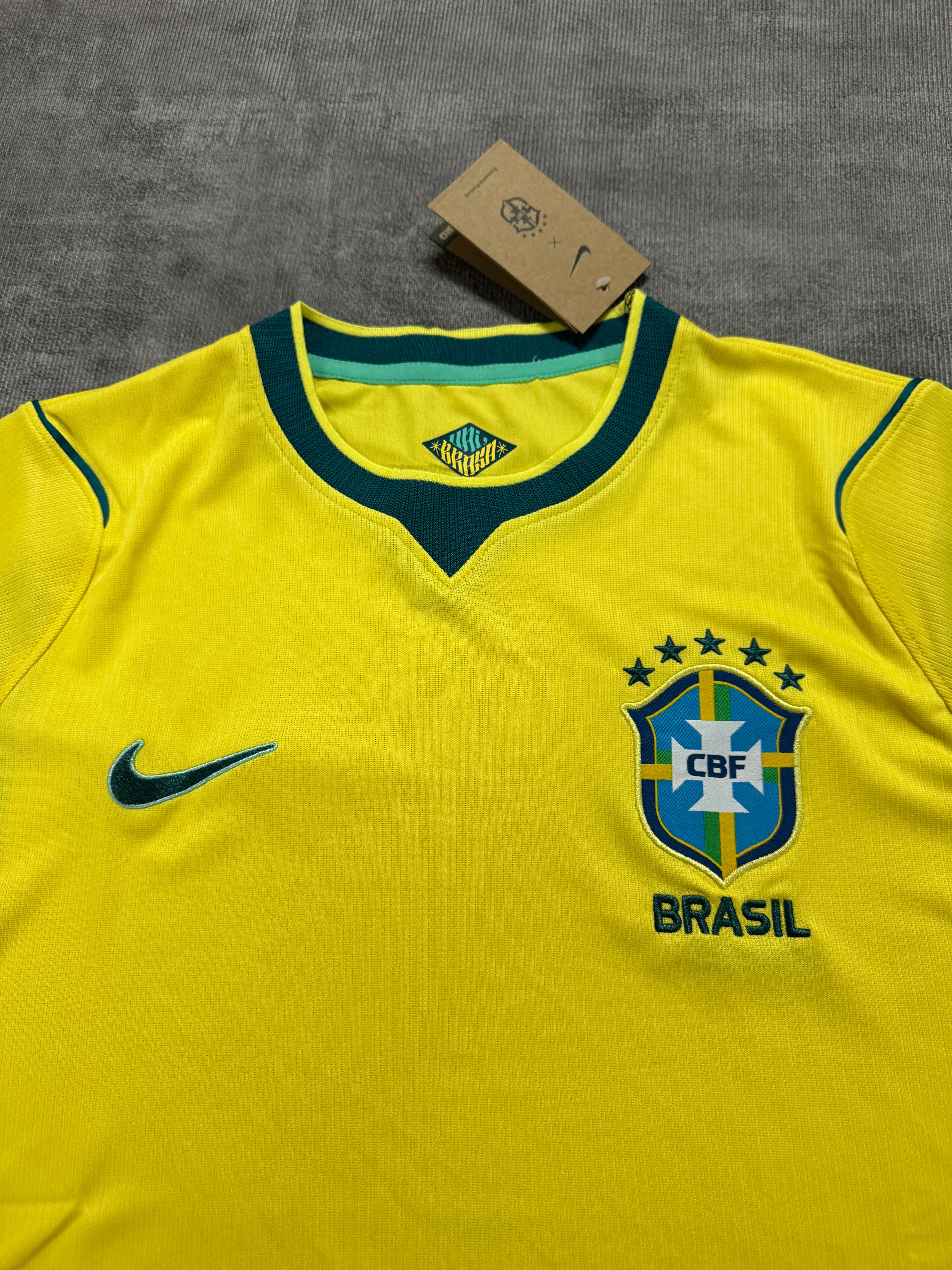 Brazil Home Jersey Fan Version