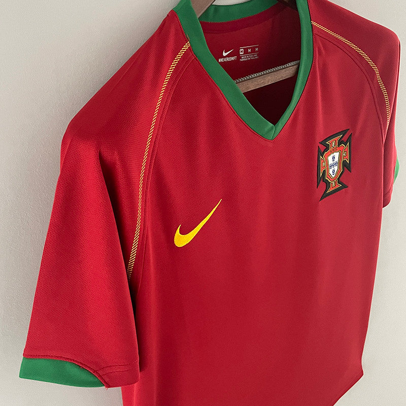 Portugal 2006 Home Retro Soccer Jersey