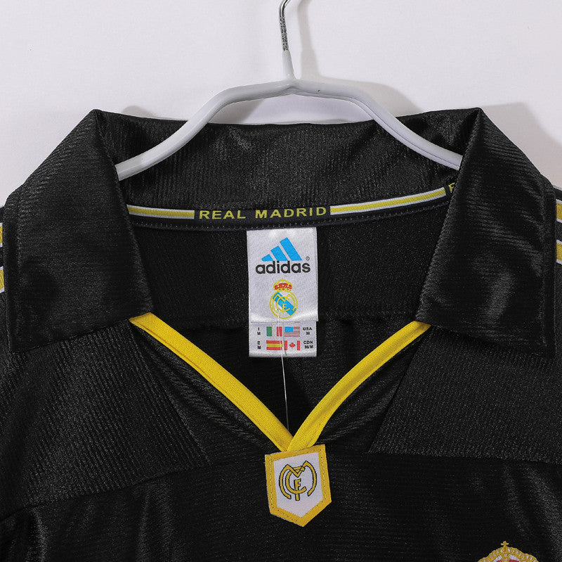 Real Madrid 2000-2001 Away Jersey Long Sleeve