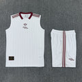 Arsenal White Tank Top & Shorts