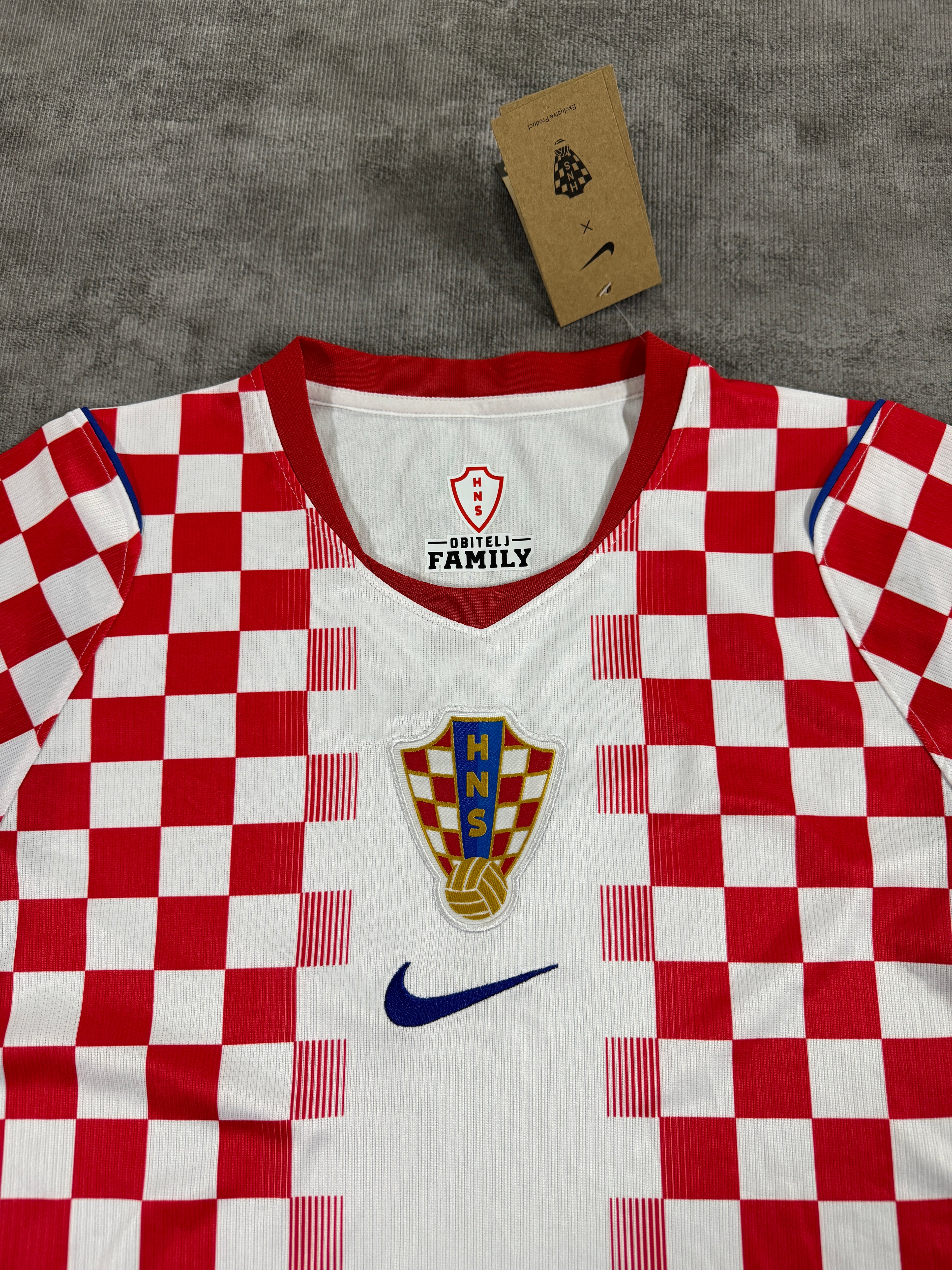 Croatia Home Jersey Fan Version
