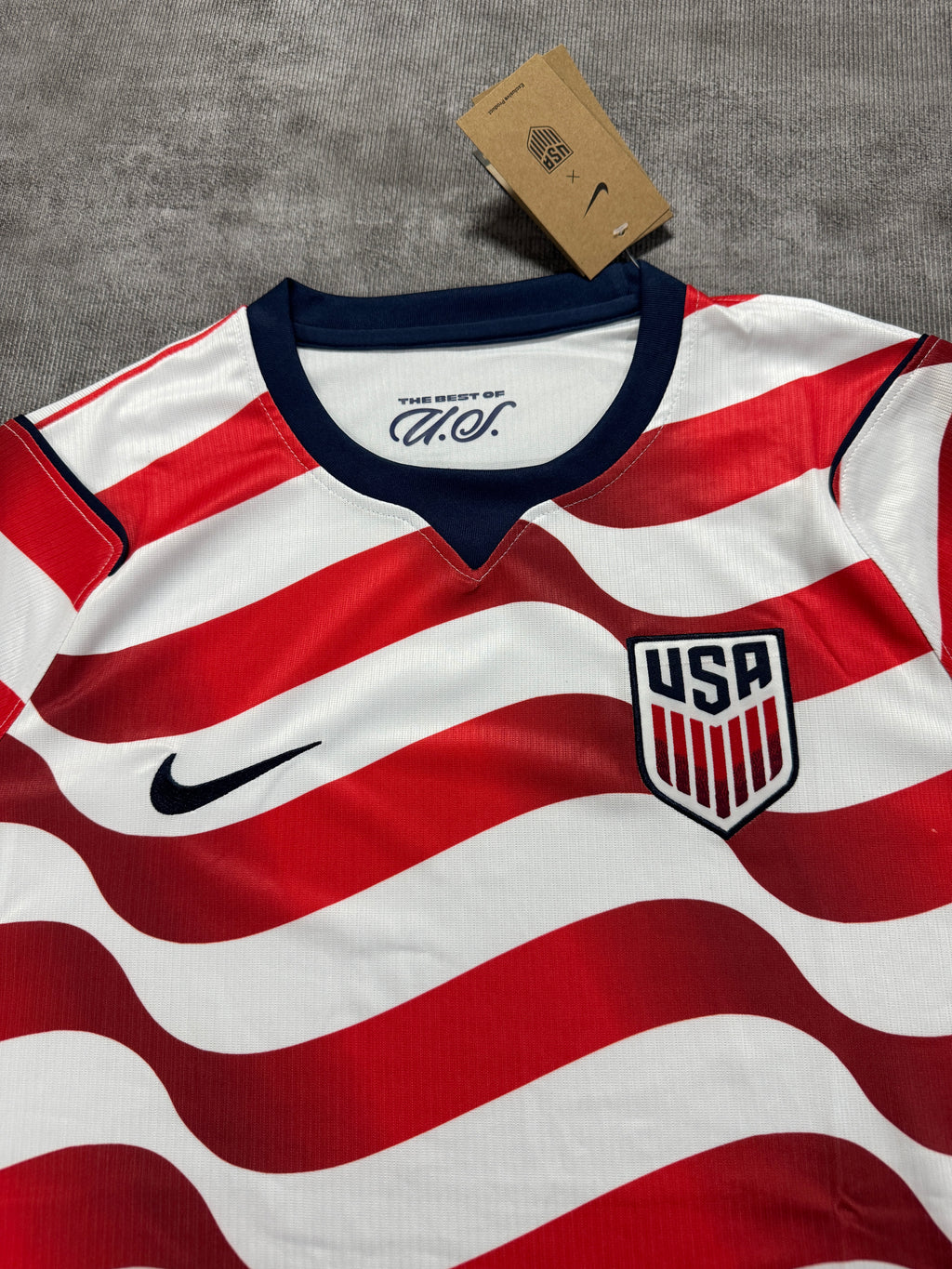 USA Home Jersey Fan Version