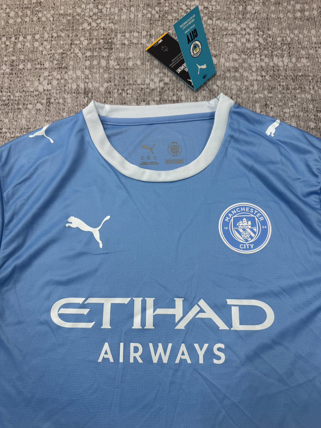 Man City Home 26/27 Home Jersey Long Sleeve
